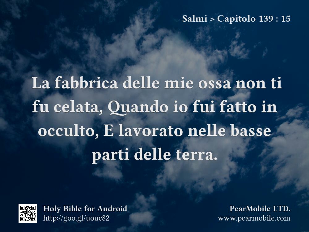 Salmi, Capitolo 139:15